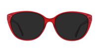 Shiny Red Glasses Direct Dawn Cat-eye Glasses - Sun