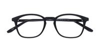 Shiny Black Glasses Direct Dax Oval Glasses - Flat-lay