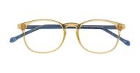Yellow Crystal Glasses Direct Delaney Round Glasses - Flat-lay