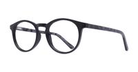Black Glasses Direct Deon Round Glasses - Angle