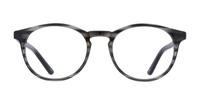Grey / Horn Glasses Direct Deon Round Glasses - Front