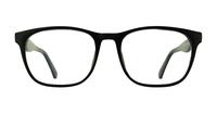 Matte Black Glasses Direct Devon Square Glasses - Front