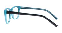 Black / Blue Glasses Direct Diallo Square Glasses - Side