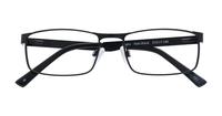 Matte Black Glasses Direct Digby Rectangle Glasses - Flat-lay