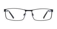 Matte Black Glasses Direct Digby Rectangle Glasses - Front