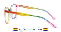 Rainbow Glasses Direct Diversity Square Glasses - Side