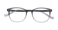Shiny Gradient Grey Glasses Direct Donnie Round Glasses - Flat-lay