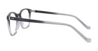 Shiny Gradient Grey Glasses Direct Donnie Round Glasses - Side