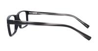 Black Glasses Direct Doran Rectangle Glasses - Side