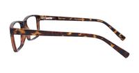 Havana Glasses Direct Doran Rectangle Glasses - Side