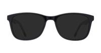Black Glasses Direct Drew Rectangle Glasses - Sun