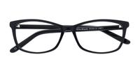 Black Glasses Direct Ella Rectangle Glasses - Flat-lay