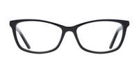Black Glasses Direct Ella Rectangle Glasses - Front