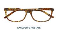 Fields of Barley Glasses Direct Ella Rectangle Glasses - Flat-lay