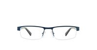 Blue Glasses Direct Elliot Rectangle Glasses - Front