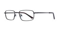 Black Glasses Direct Ellis Rectangle Glasses - Angle