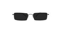 Gunmetal Glasses Direct EMP Rimless 7586 Rectangle Glasses - Sun