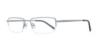 Gunmetal Glasses Direct Erin Rectangle Glasses - Angle