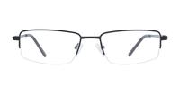 Matte Black Glasses Direct Erin Rectangle Glasses - Front
