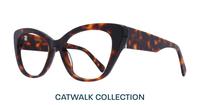 Havana Glasses Direct Farrah Cat-eye Glasses - Angle