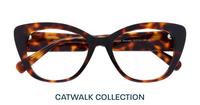 Havana Glasses Direct Farrah Cat-eye Glasses - Flat-lay