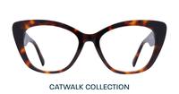 Havana Glasses Direct Farrah Cat-eye Glasses - Front