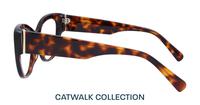 Havana Glasses Direct Farrah Cat-eye Glasses - Side