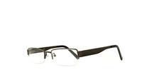 Bronze Glasses Direct Fine Line 1004 Rectangle Glasses - Angle