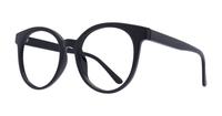 Black Glasses Direct Florence Round Glasses - Angle