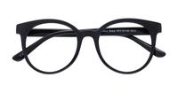Black Glasses Direct Florence Round Glasses - Flat-lay