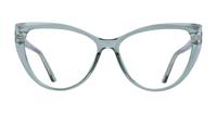 Crystal/ Light Green Glasses Direct Freya Cat-eye Glasses - Front