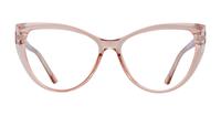 Crystal/ Peach Glasses Direct Freya Cat-eye Glasses - Front