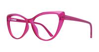 Crystal Pink Glasses Direct Freya Cat-eye Glasses - Angle