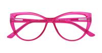 Crystal Pink Glasses Direct Freya Cat-eye Glasses - Flat-lay