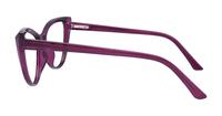 Crystal Purple Glasses Direct Freya Cat-eye Glasses - Side