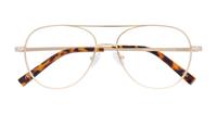 Gold Glasses Direct Gabriel Round Glasses - Flat-lay