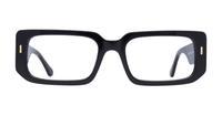 Black Glasses Direct Genesis Rectangle Glasses - Front