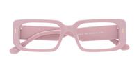 Pink Glasses Direct Genesis Rectangle Glasses - Flat-lay
