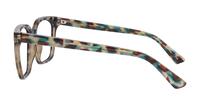 Green/Havana Glasses Direct Gian Square Glasses - Side