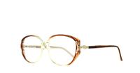 Brown Fade Glasses Direct Glenda Round Glasses - Angle