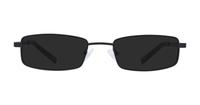 Matte Black Glasses Direct Gordan Rectangle Glasses - Sun