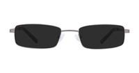 Matte Gunmetal Glasses Direct Gordan Rectangle Glasses - Sun