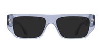 Crystal Grey Glasses Direct Grady Rectangle Glasses - Sun