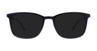 Black / Blue Glasses Direct Grayson Rectangle Glasses - Sun