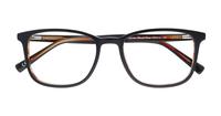 Black / Tortoise Glasses Direct Grayson Rectangle Glasses - Flat-lay