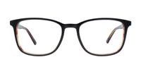 Black / Tortoise Glasses Direct Grayson Rectangle Glasses - Front