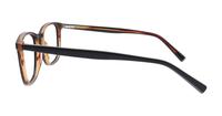 Black / Tortoise Glasses Direct Grayson Rectangle Glasses - Side
