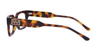 Havana Glasses Direct Greer Rectangle Glasses - Side