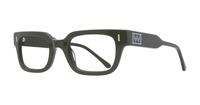 Khaki Glasses Direct Greer Rectangle Glasses - Angle