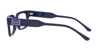 Navy Blue Glasses Direct Greer Rectangle Glasses - Side